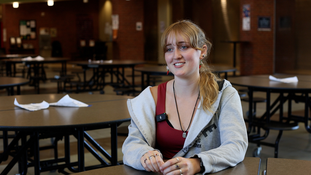 Shadle Park High School senior Katie DeWitt