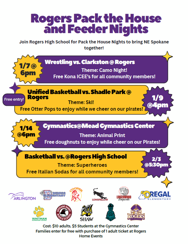 Pack the House Flyer