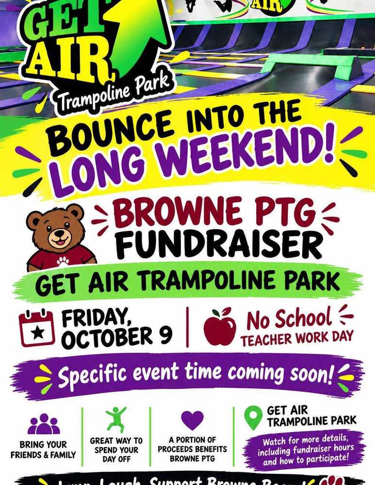 Get Air Fundraiser Flyer