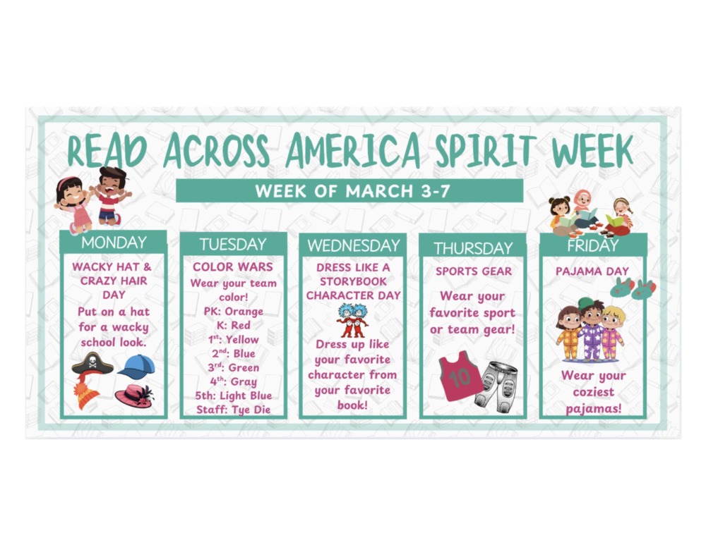 Read Across America Spirit Week