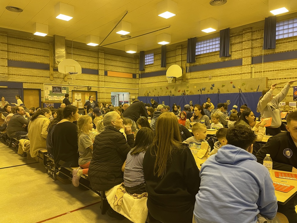 Families Playing Bingo