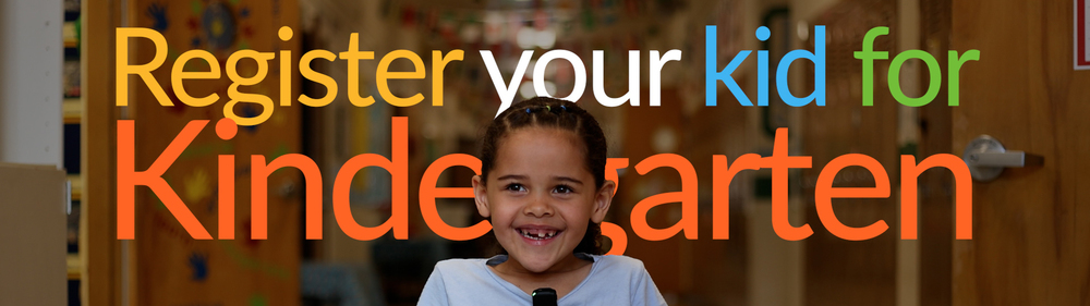Register for Kindergaten