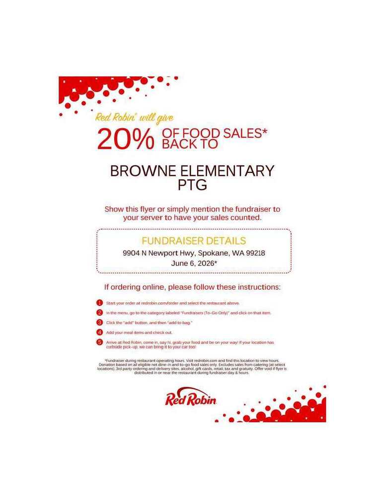 Red Robin Flyer 