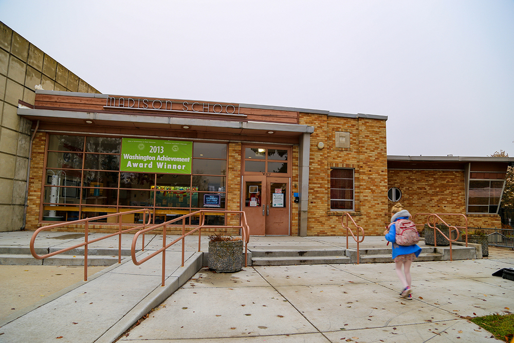 Front of Madison Elementary