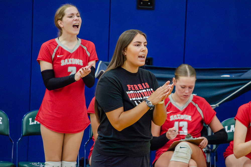 Ferris Volleyball Head Coach Caitlyn Johnson