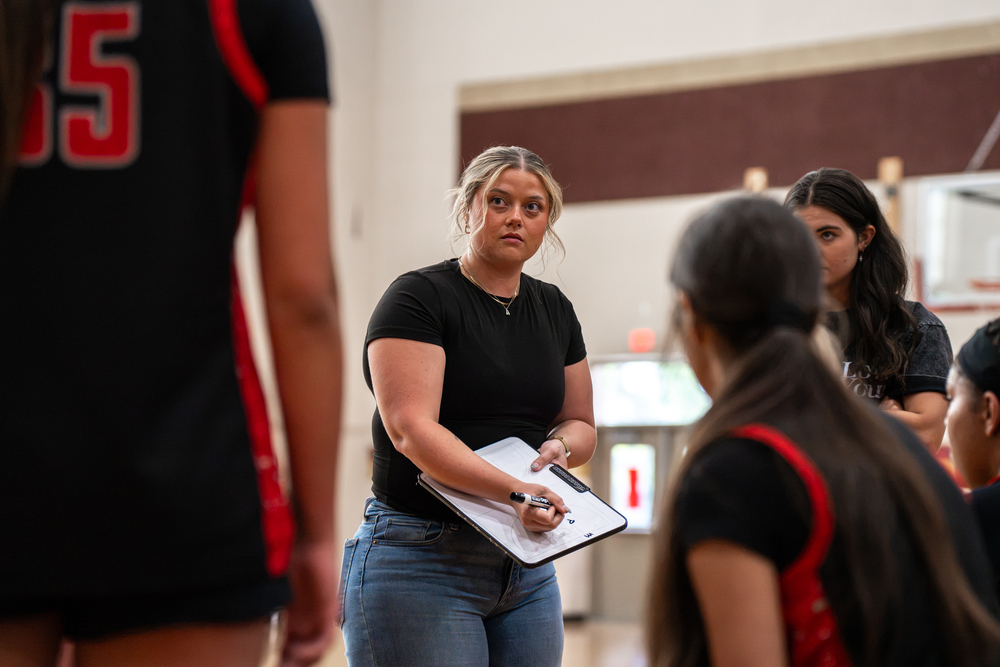 Ferris Girls Basketball Head Coach Allie Parnell
