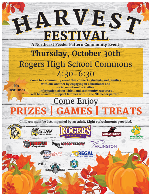 Harvest Festival Flyer