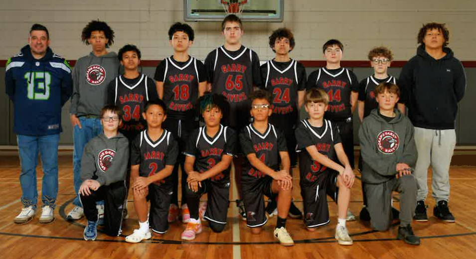 2026 7th grade boys basketball team
