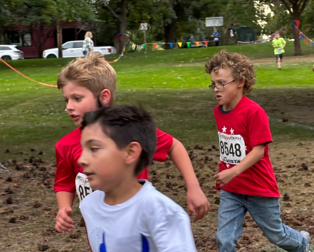Students Running