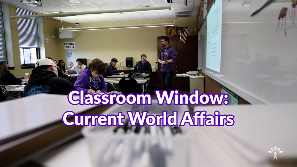 Kurt Vancil teaches Current World Affairs at Rogers High School.