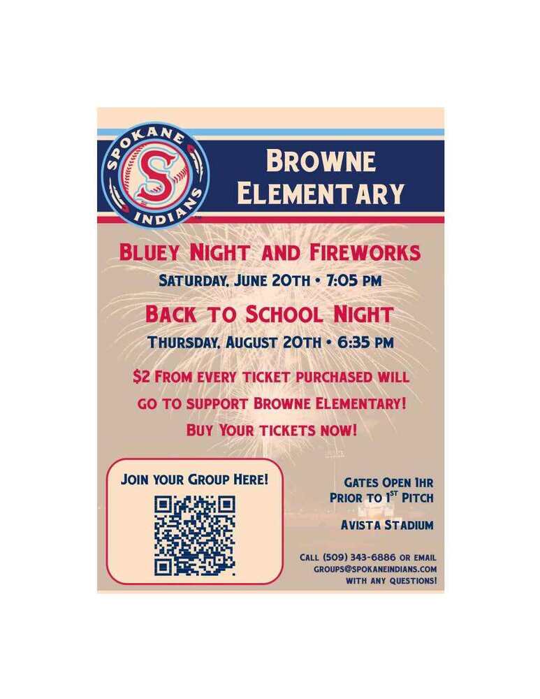 PTG Spokane Indians Flyer