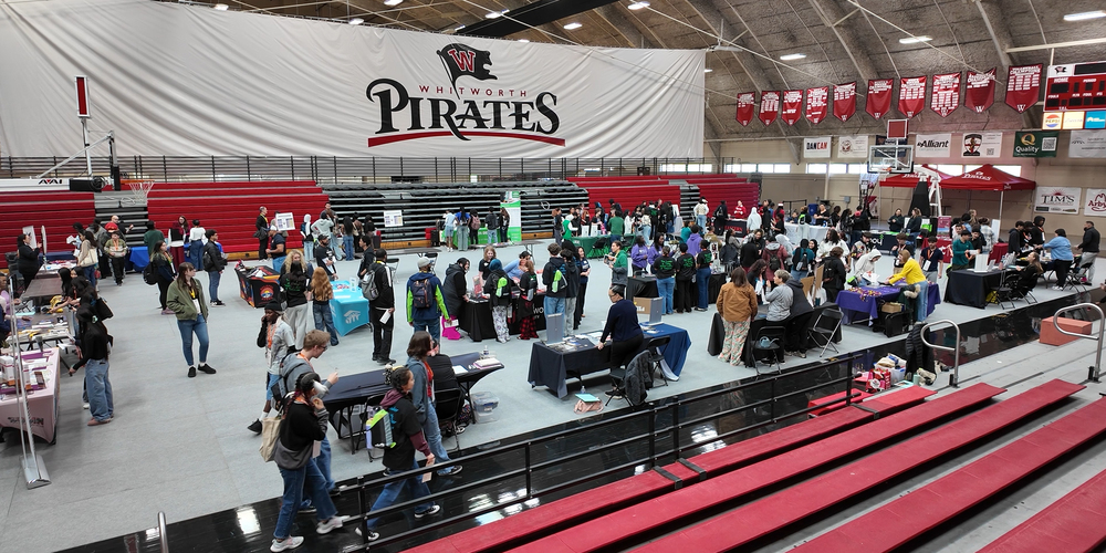 College and career fair for high school students at Whitworth University