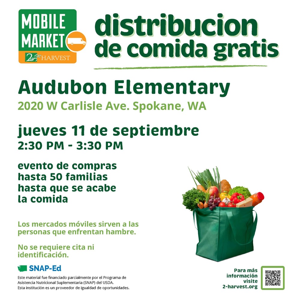 Mobile Market- Free Food Distribution 9/11 @ 2:30 pm