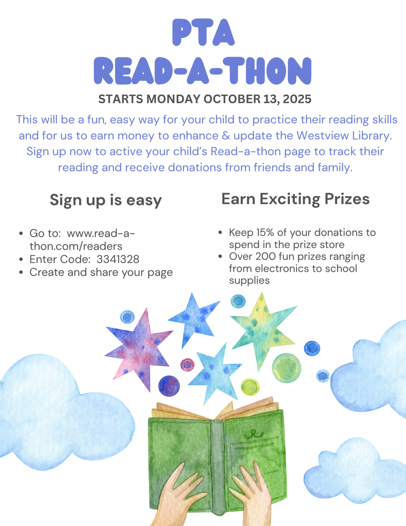 PTA Read-A-Thon flyer