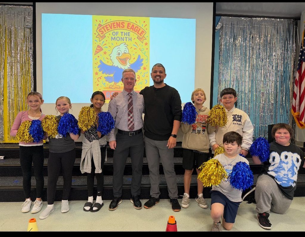 Stevens students with award