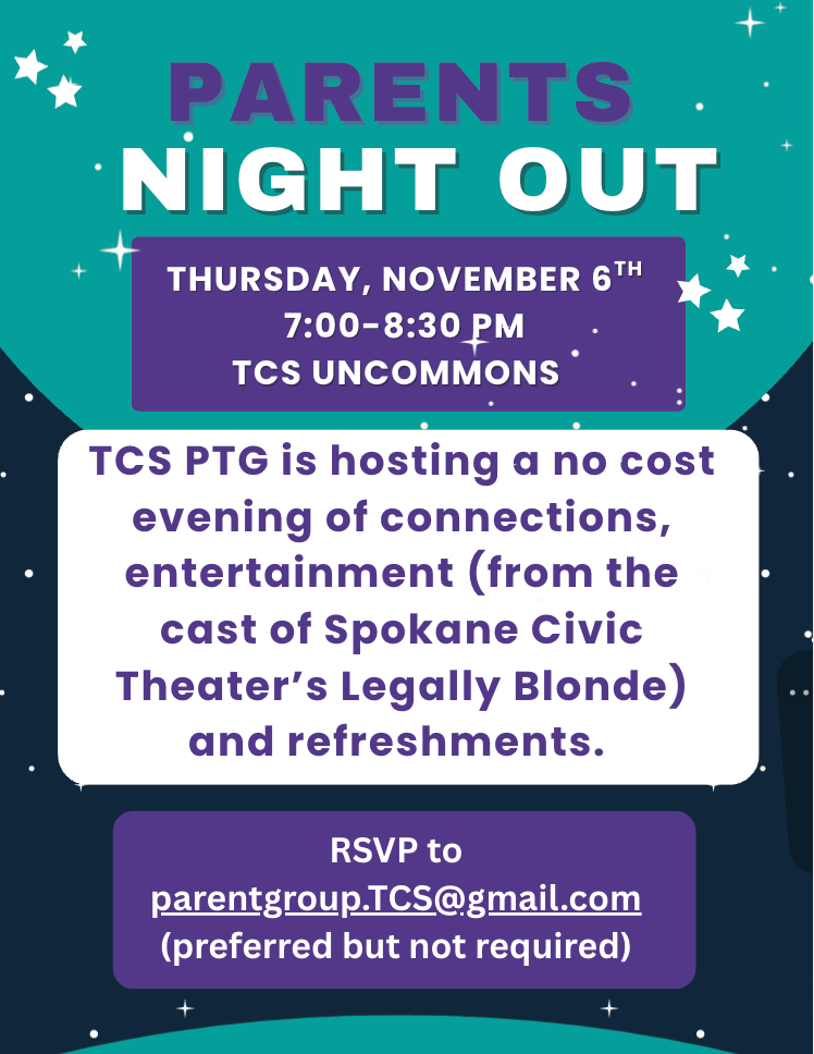 Parent Night Out Flyer