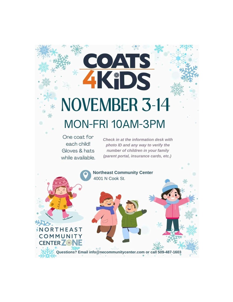 COATS 4 KIDS - NOV 3RD-14TH