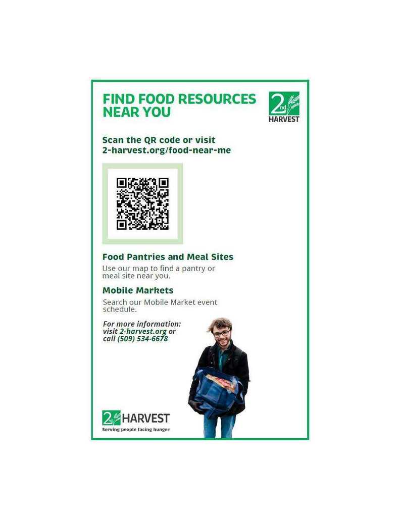 2ND HARVEST Food resources