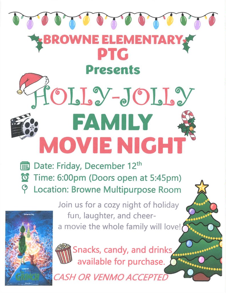 PTG Movie Night Flyer