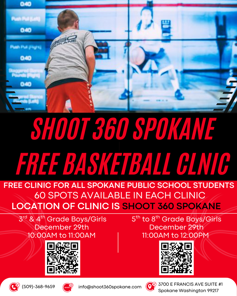 Shoot 360 Basketball flier