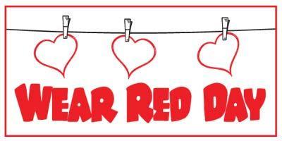 WEAR RED 
