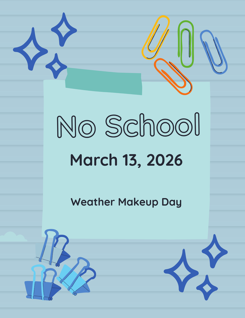 sheet of notebook paper with paperclips and binder clips