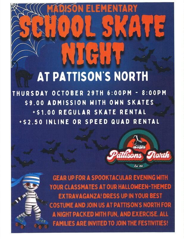 skate night flyer