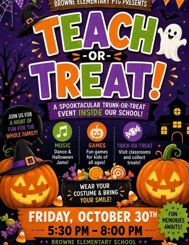 Teach or Treat Flyer
