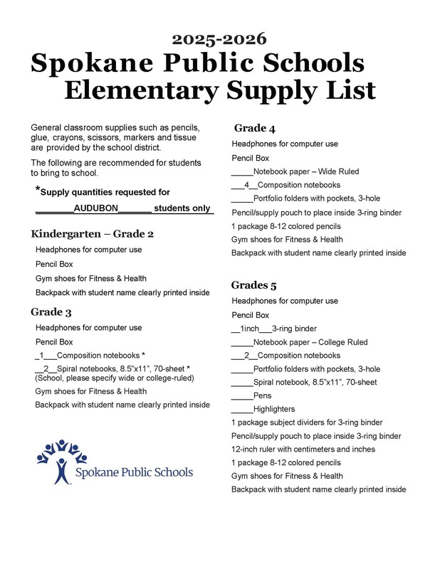 Supply List