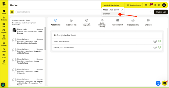 Information about logging in to app.schoolslinks.com
