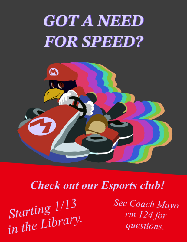 Esports Club flyer