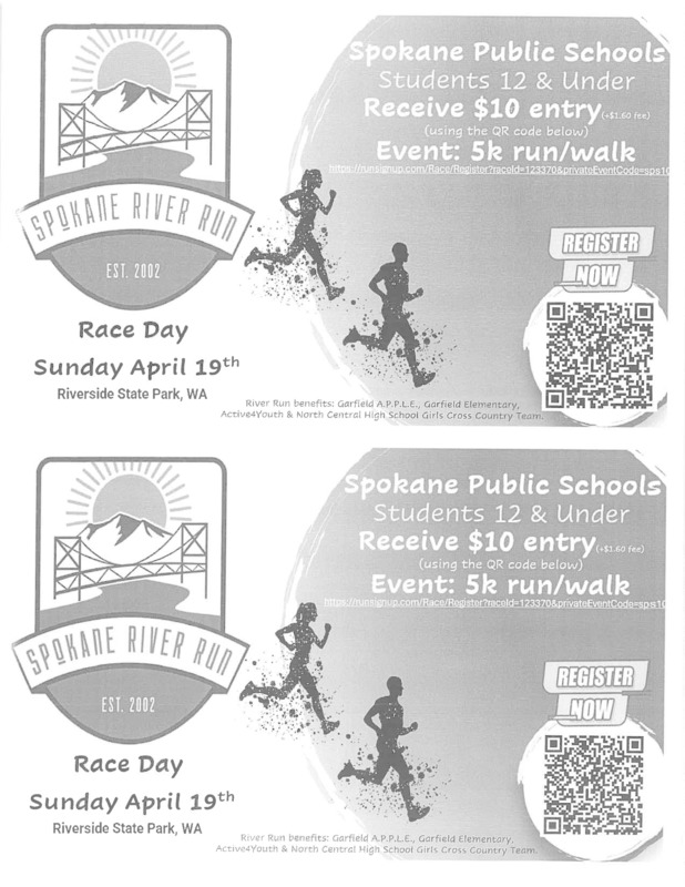 Spokane River Run Flyer