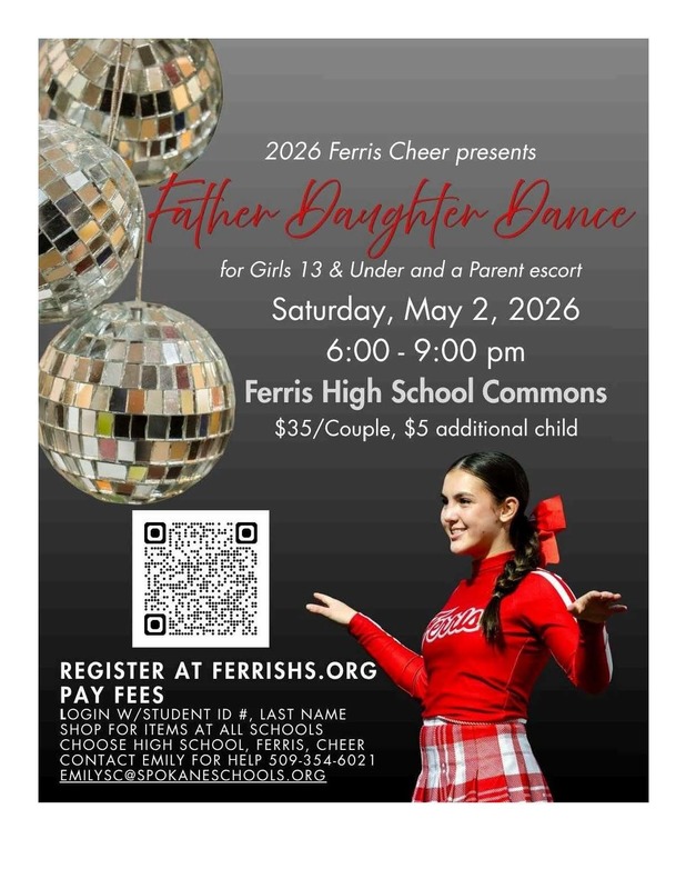 Ferris Father Daughter Dance Flyer