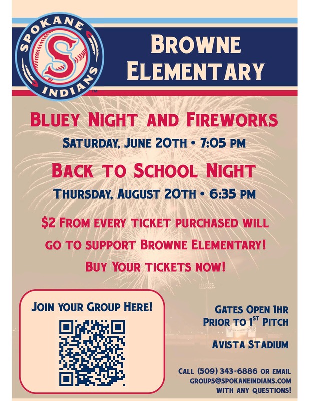 Spokane Indians Flyer 