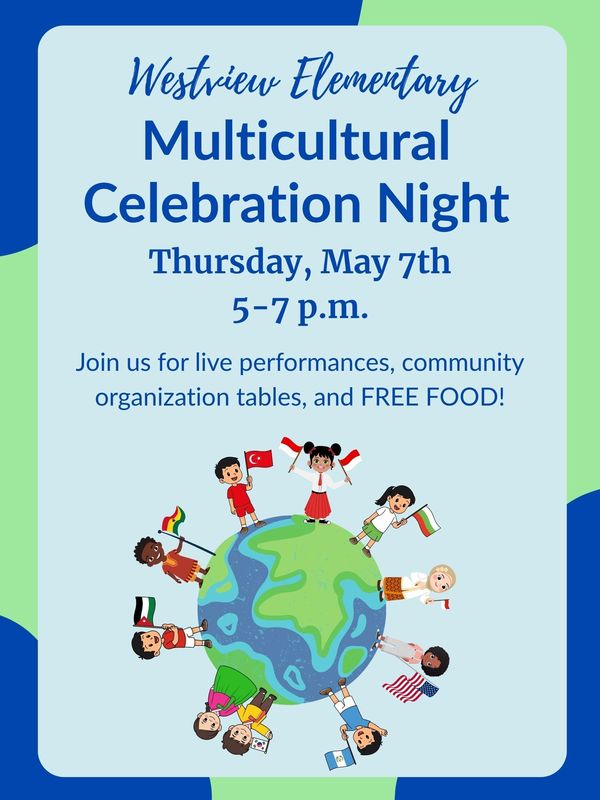 Multi-cultural night infographic