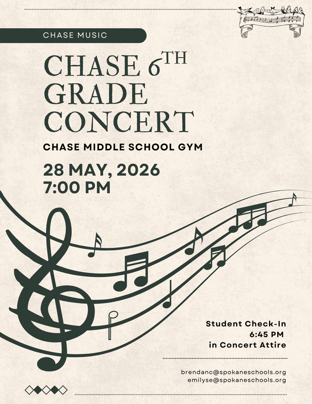 6th Grade Concert