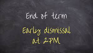 2 pm dismissal
