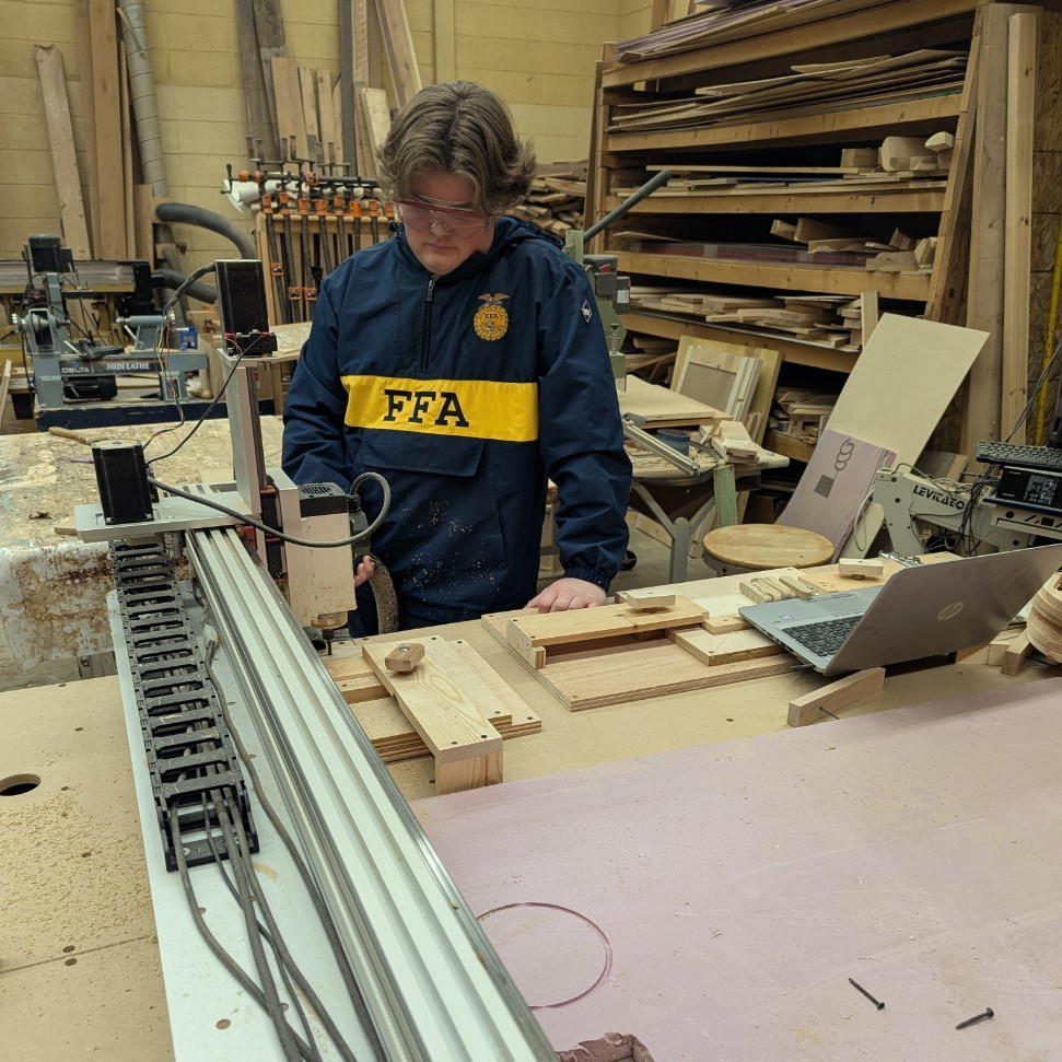 CNC in Mr. Hardison's Class