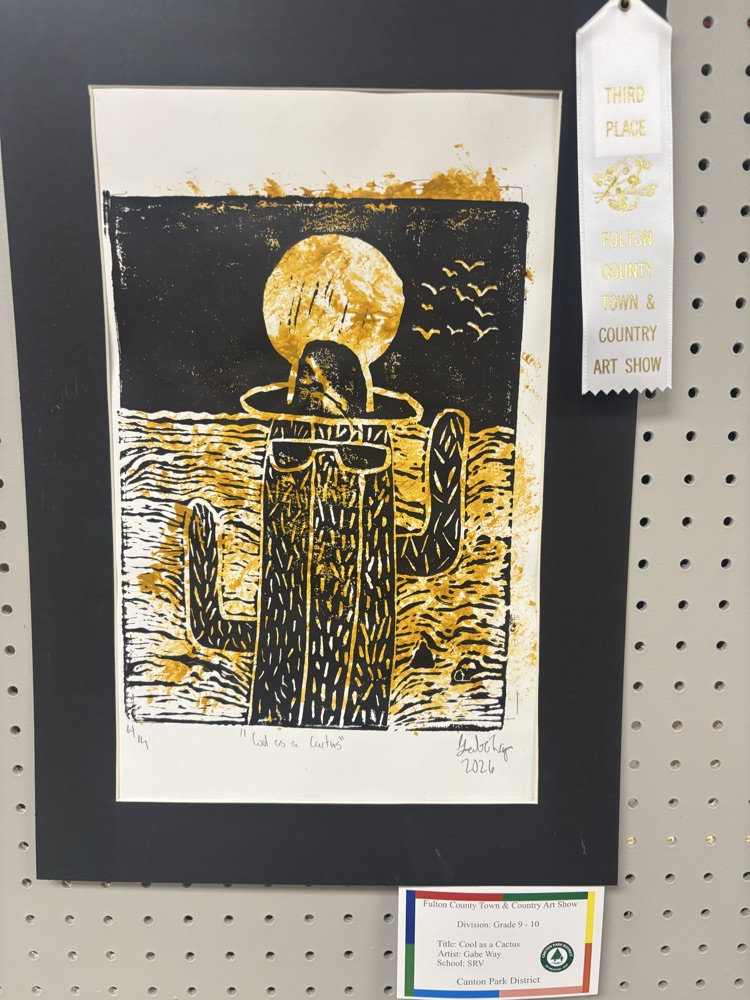 More amazing artwork from the Town & Country Art Show—check out these student creations! 👏