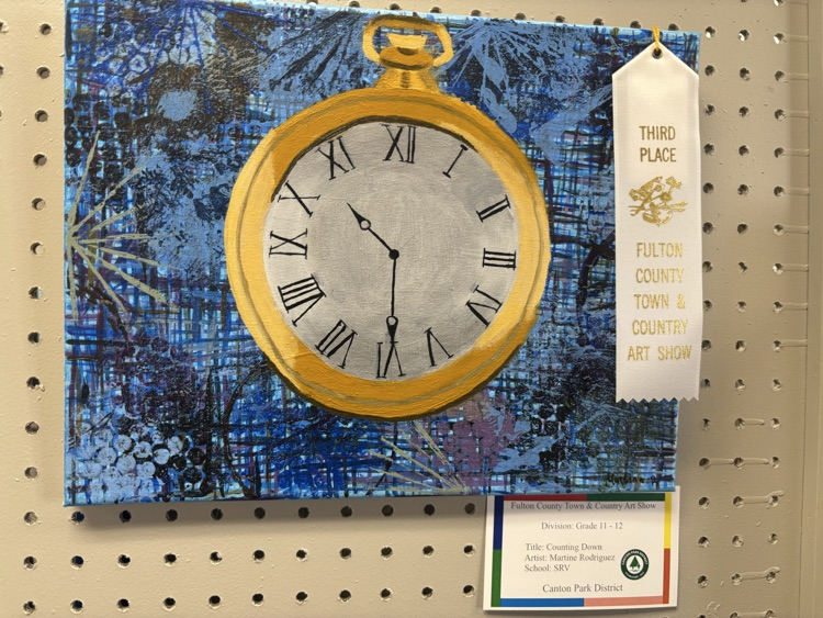 More amazing artwork from the Town & Country Art Show—check out these student creations! 👏
