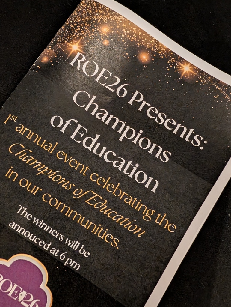 ROE 26 Champions of Education