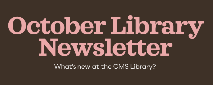 October Library Newsletter banner