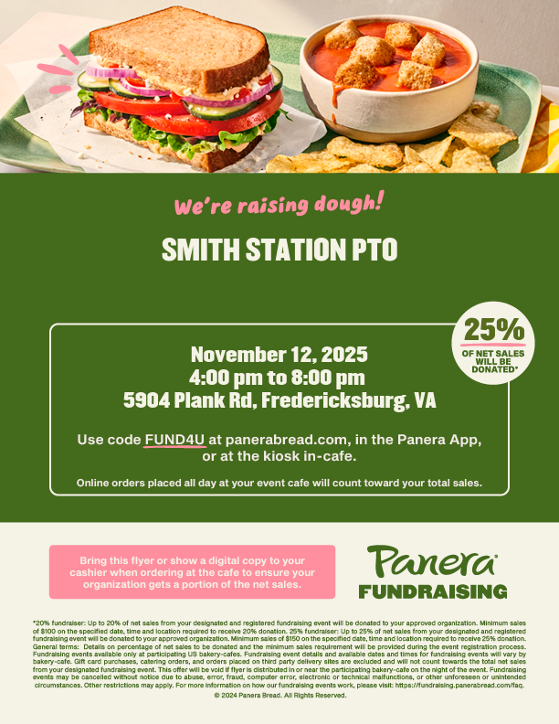 Information about Panera Spirit Night