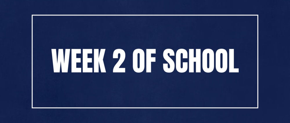 week 2 of school