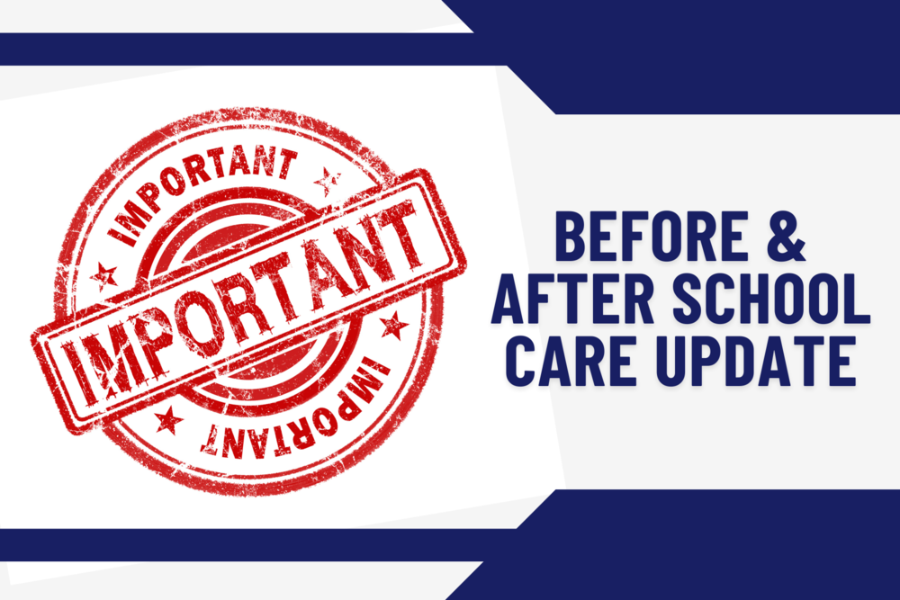 important before & after school care update image