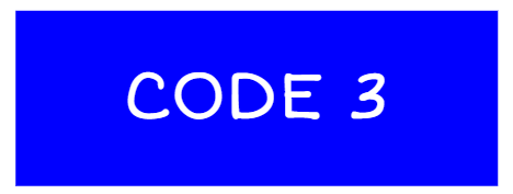 Code 3 Information (English/Spanish)