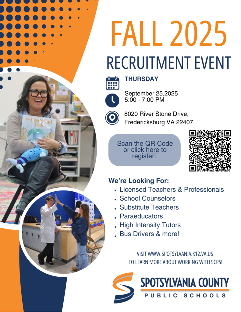 Fall 2025 Recruitment Event Flyer