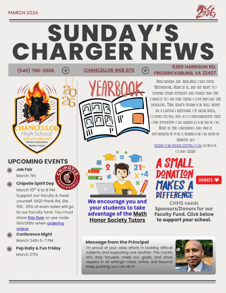 Yearbook sales, Teacher Appreciation, Math tutor, Band Spirit Night at Harry's, Freshman Fundraiser, Deodorant donations