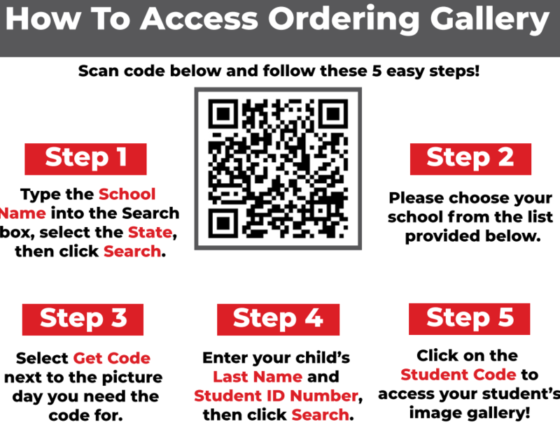 qr code to website to order pictures