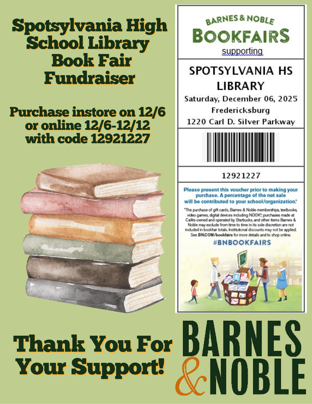 bookfair fundraiser flyer